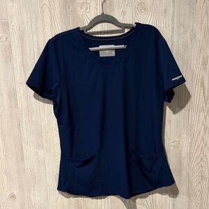 Navy Blue Women's Scrub